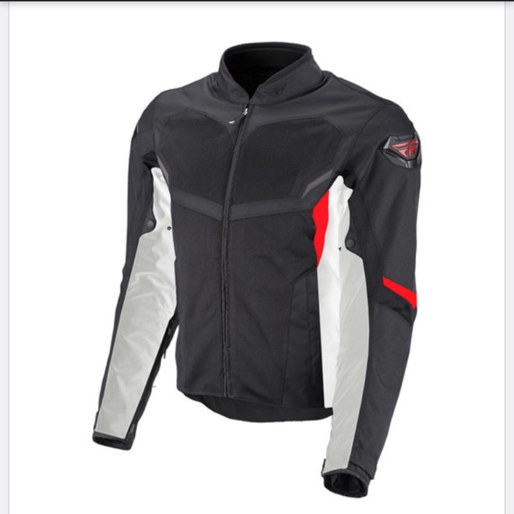 Fly Street Airraid Motorcycle Jacket - Men’s 2XL